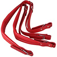 Los mejores  - Yibuy - Juego de 2 correas de acordeón ajustables para el hombro (piel)